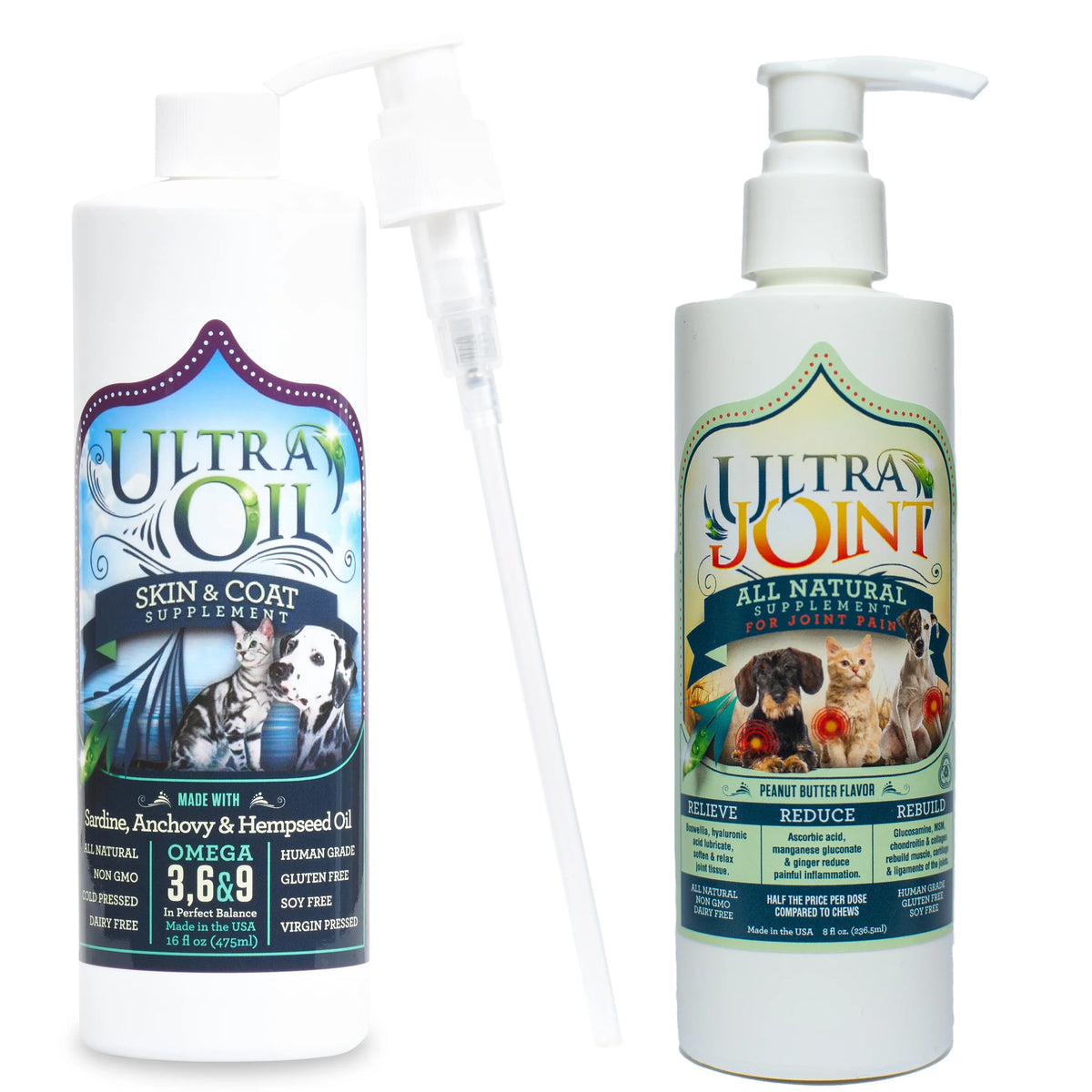 Fashion ultra oil skin and coat supplement